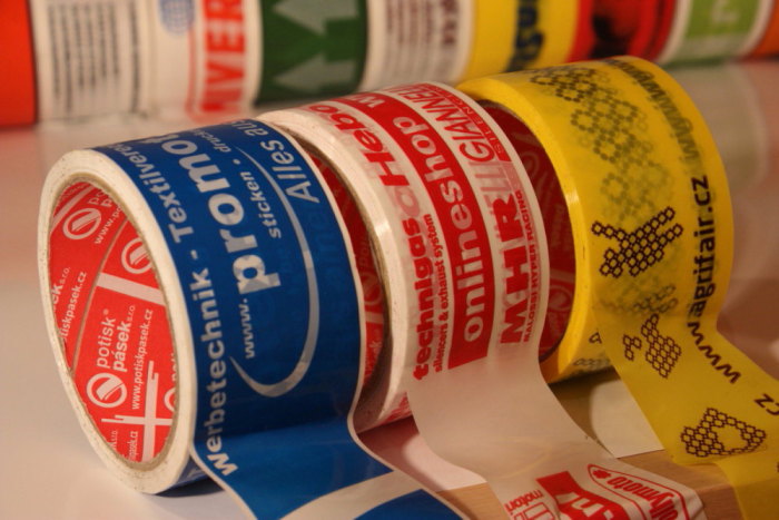 Klebebaender bedruckt